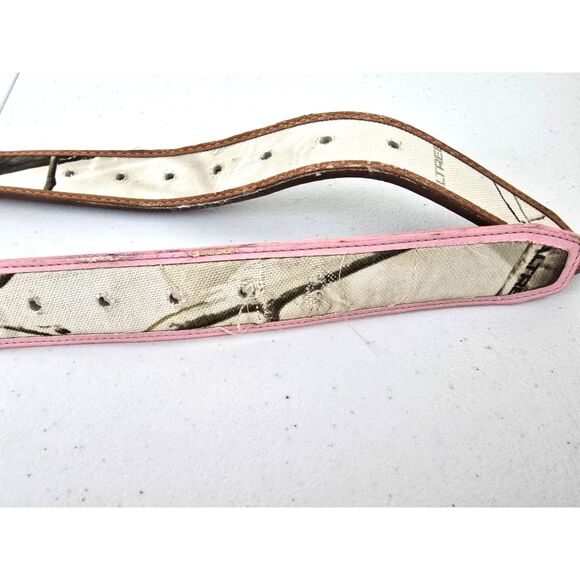 Real Tree Belts Bundle Pink Camo Brown Womens - Picture 5 of 13